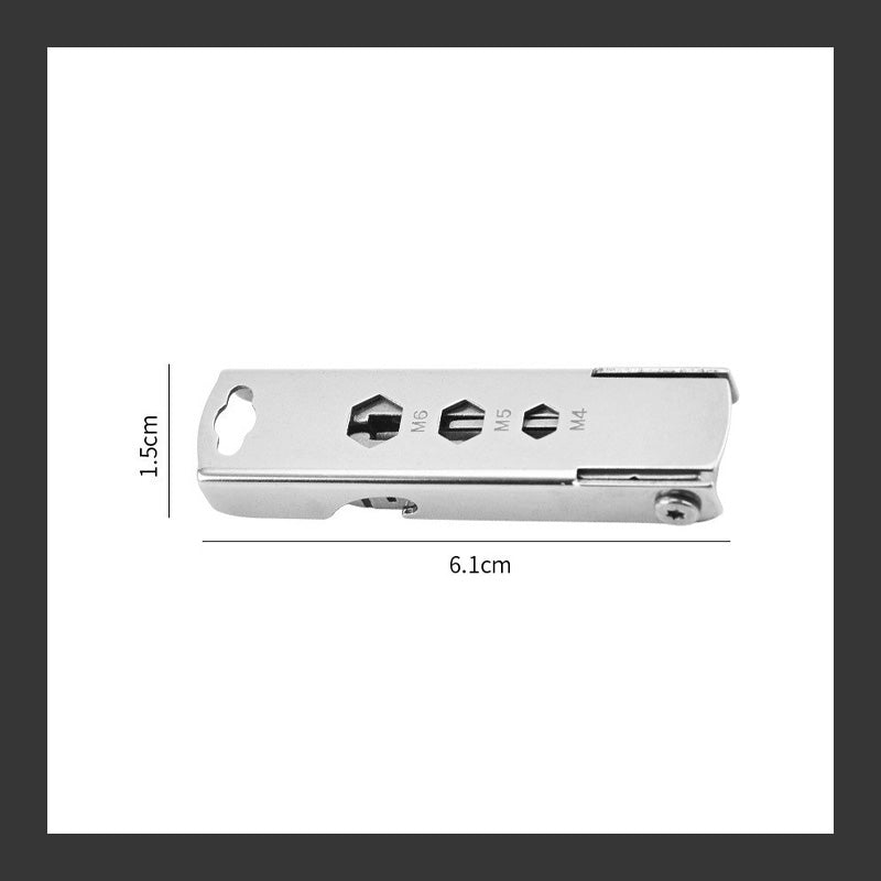 Multifunktionaler Mini-Kartenauswerfer-Schlüsselanhänger